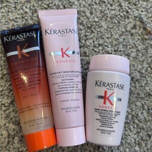 Kerastase Hair Set for weakened hair Bain hydra fortifiant and reinforcer